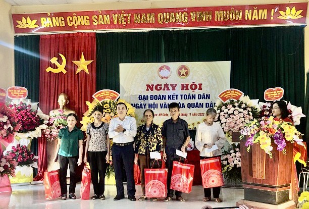 KHU DÂN CƯ NỄ CHÂU, XÃ HỒNG NAM, THÀNH PHỐ HƯNG YÊN TỔ CHỨC NGÀY HỘI ĐẠI ĐOÀN KẾT TOÀN DÂN TỘC NĂM 2023