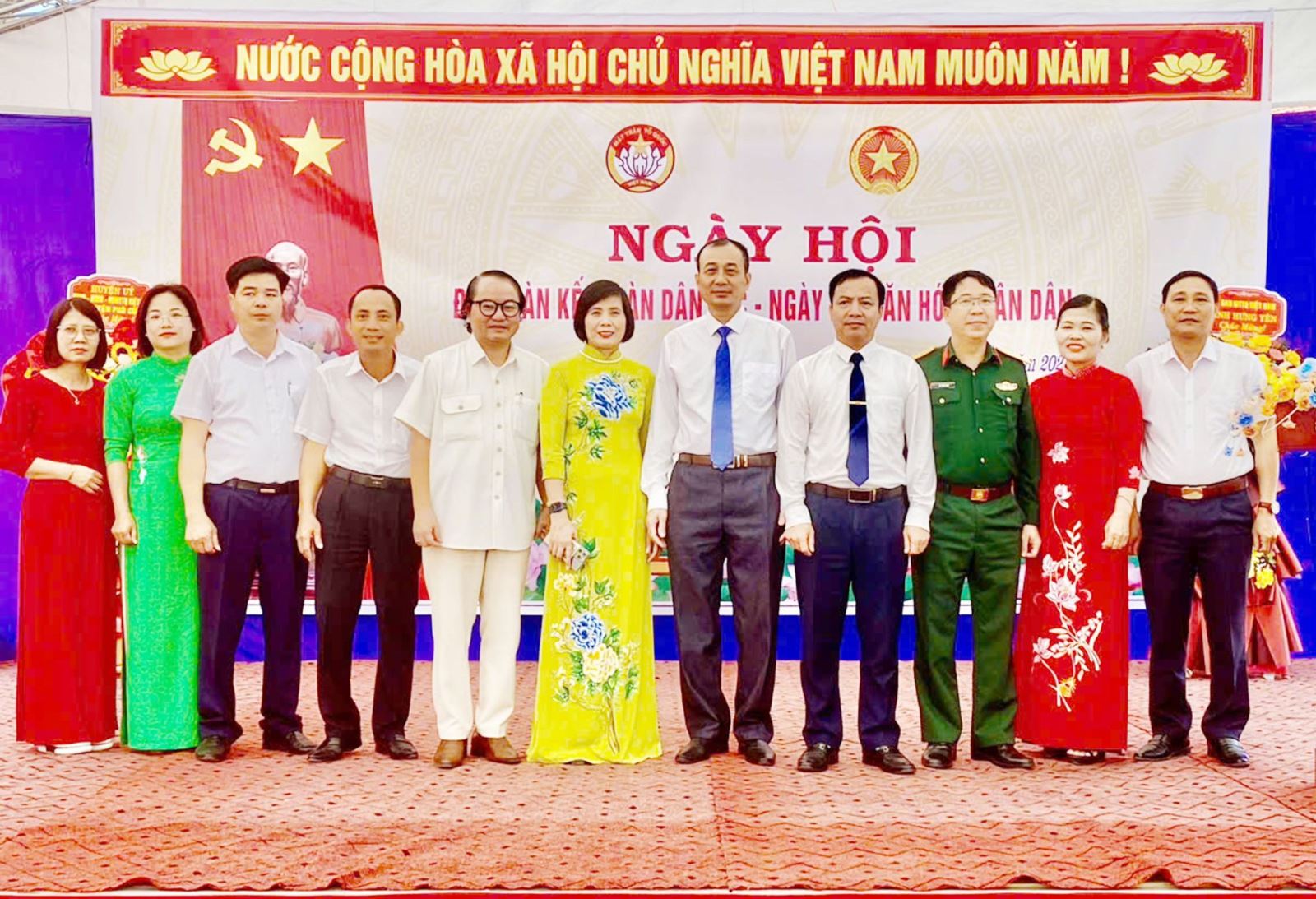 NGÀY HỘI “ĐẠI ĐOÀN KẾT TOÀN DÂN TỘC” TẠI KHU DÂN CƯ QUANG XÁ