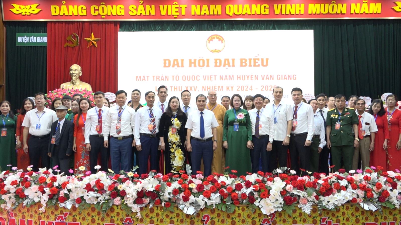 Đại hội đại biểu MTTQ Việt Nam huyện Văn Giang lần thứ XXV, nhiệm kỳ 2024- 2029