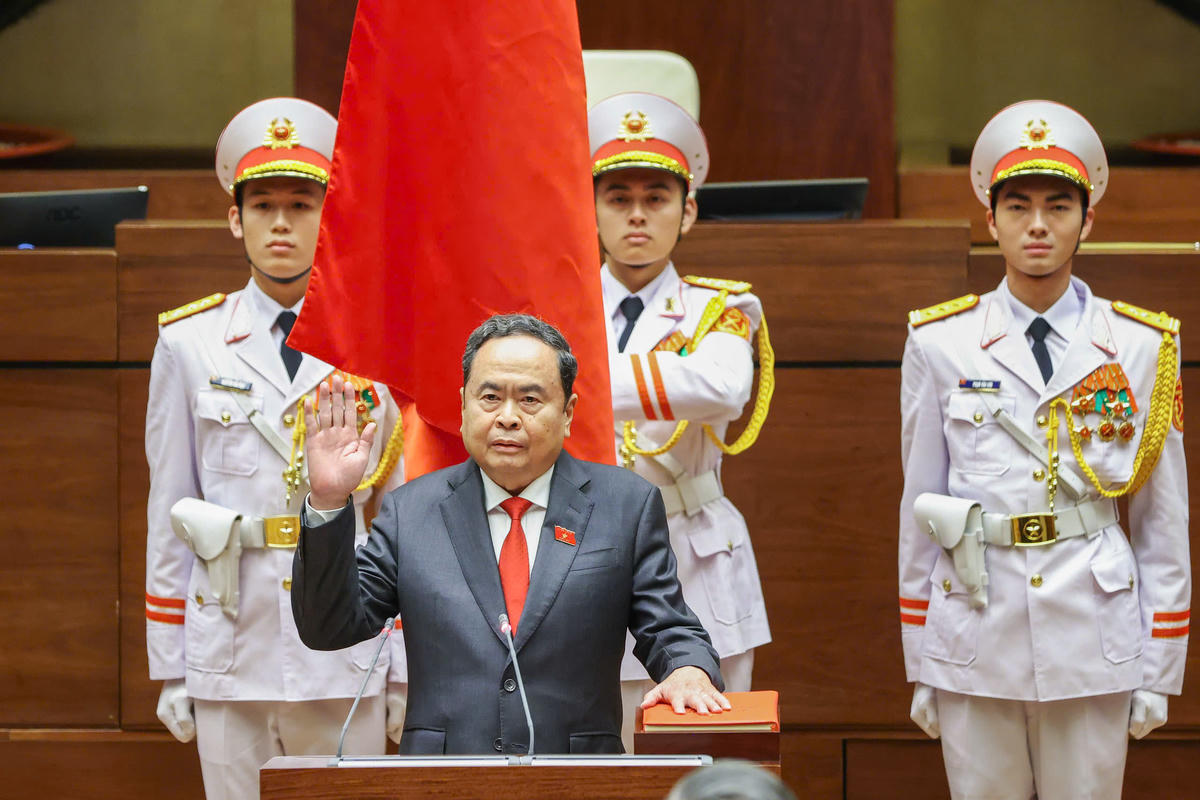 Chủ tịch Quốc hội Trần Thanh Mẫn được bầu làm Chủ tịch Quốc hội khoá XVI