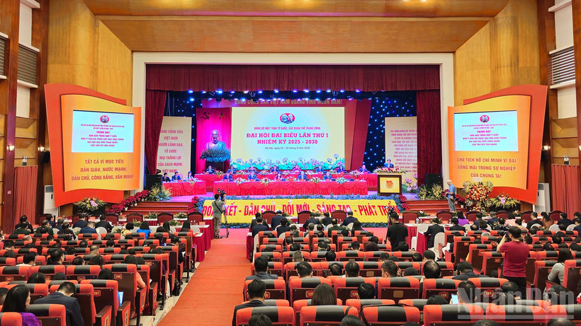 Khai mạc Đại hội đại biểu Đảng bộ Mặt trận Tổ quốc, các đoàn thể Trung ương lần thứ nhất
