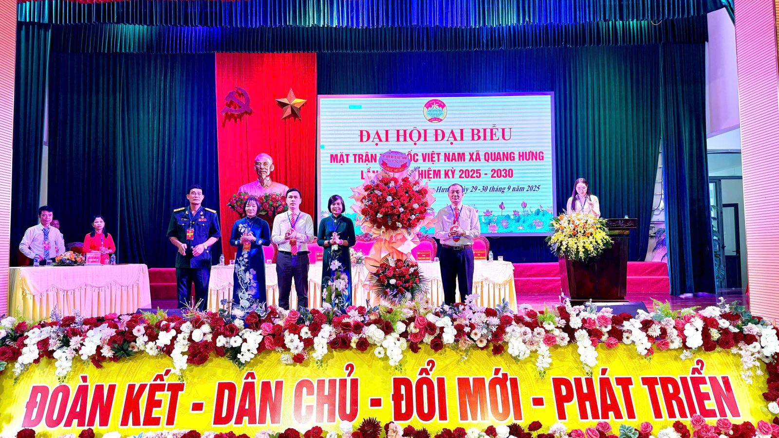 Đại hội đại biểu MTTQ Việt Nam xã Quang Hưng lần thứ I, nhiệm kỳ 2025 – 2030