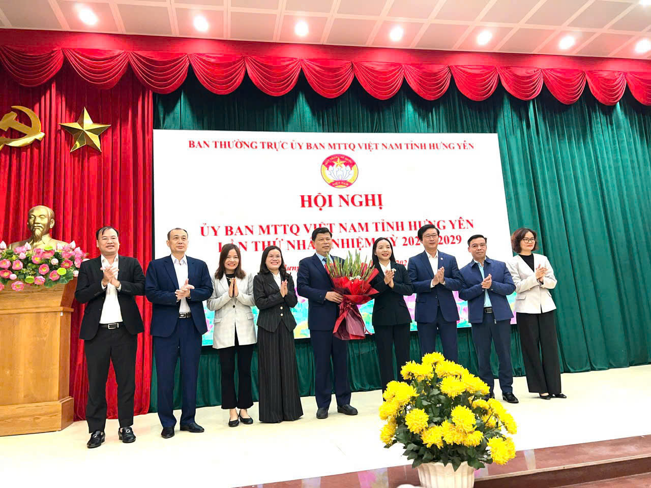 Ông Trần Quốc Toản được cử làm Chủ tịch Ủy ban MTTQ Việt Nam tỉnh Hưng Yên