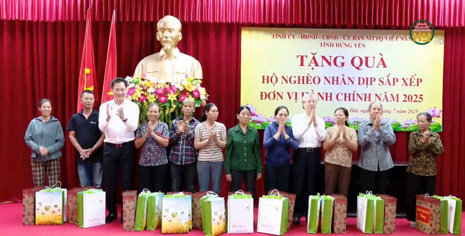 Uỷ ban MTTQ Việt Nam tỉnh Hưng Yên: Nghĩa tình từ chương trình hỗ trợ gạo hộ nghèo